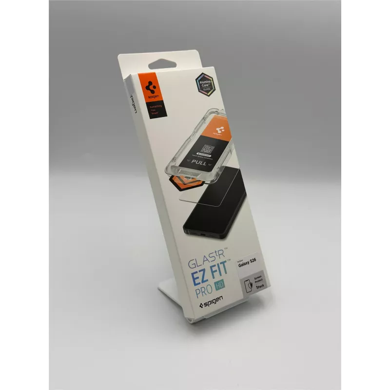 Spigen Glas.TR EZ Fit Pro AC HD Protector de pantalla de cristal templado para Samsung Galaxy S26, transparente