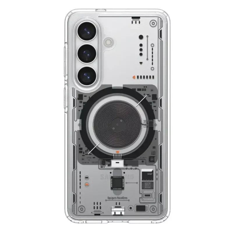 Funda Spigen Ultra Hybrid Mag MagSafe para Samsung Galaxy S26+ Neo One - Transparente