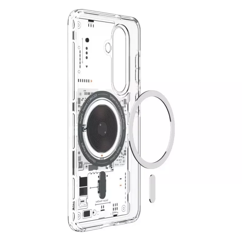 Funda Spigen Ultra Hybrid Mag MagSafe para Samsung Galaxy S26+ Neo One - Transparente