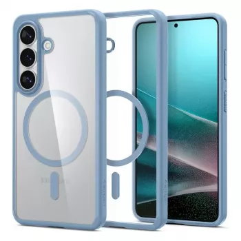 Funda Spigen Ultra Hybrid Mag MagSafe para Samsung Galaxy S26+ - Crystal Clear Blue