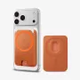 Soporte de tarjetas magnético universal SPIGEN VALENTINUS MAGFIT+ MAGSAFE Metallic Orange