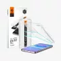 Protector de pantalla de cristal templado Spigen Glas.tR EZ Fit Pro pack de 2 para Samsung Galaxy A57 5G Clear