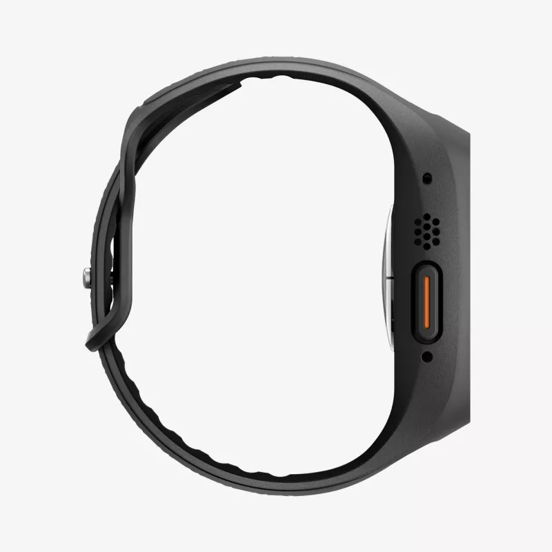 Funda SPIGEN Liquid Air Pro y cristal templado para Apple Watch Ultra 1 / 2 / 3 (49 mm) Black