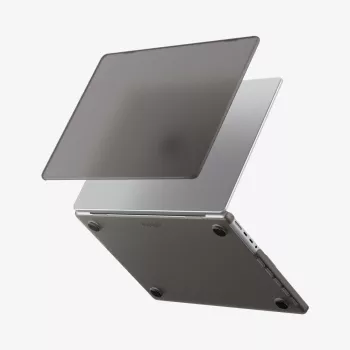 Funda Spigen AirSkin para MacBook Pro 16 M1-M5 / M5 Pro / M5 Pro Max 2021-2026 Frost Black