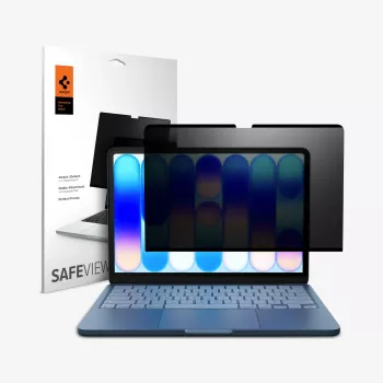 Filtro de pantalla de privacidad Spigen Safe View para MacBook Neo 13 (2026)