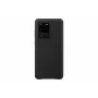 Samsung Galaxy S20 Ultra Parte trasera de piel Negra