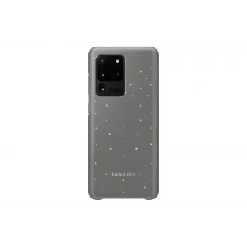 Samsung Galaxy S20 Ultra Funda LED View Gris