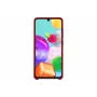 Samsung Galaxy A41 Funda de silicona Roja