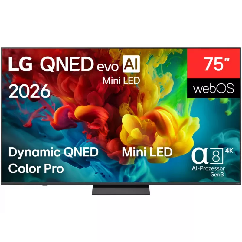 LG 75QNED83B6A TV Smart QNED MiniLED 4K de 75 pulgadas (2024)