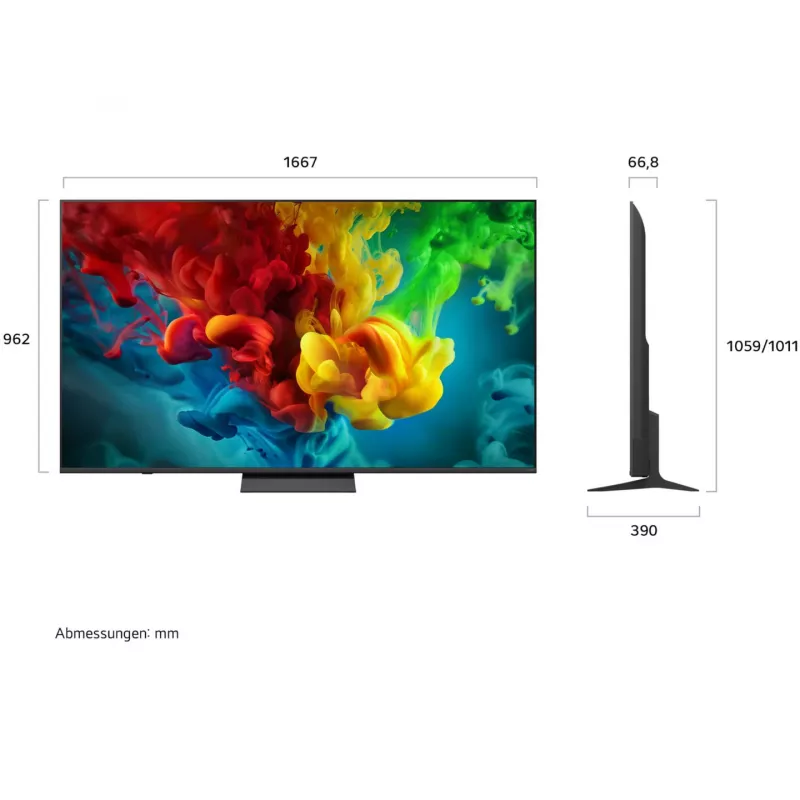 LG 75QNED83B6A TV Smart QNED MiniLED 4K de 75 pulgadas (2024)