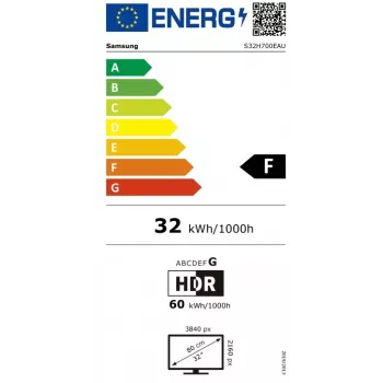 Samsung ViewFinity S7 LS32H700EAUXEN Monitor 4K VA HDR10 de 32 pulgadas