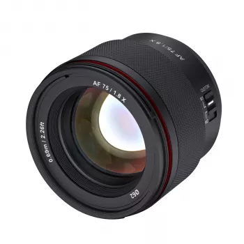 Samyang AF 75mm f/1.8 FE Objetivo para Fujifilm X