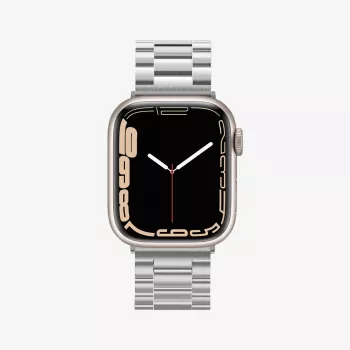 Spigen Modern Fit Link Brazalete para Apple Watch 42/44/45/49mm - Plata