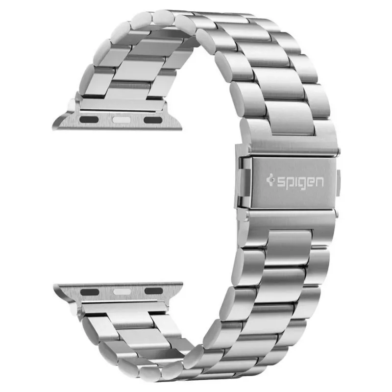 Spigen Modern Fit Link Brazalete para Apple Watch 42/44/45/49mm - Plata