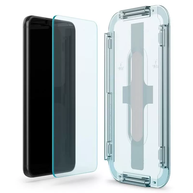 Spigen Glas.tR EZ Fit Protector de pantalla de cristal templado pack de 2 para Samsung Galaxy S22