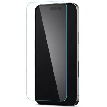 Spigen Glas tR Slim HD Protector de pantalla para Apple iPhone 14 Pro Max, cristal templado, dureza 9H, resistente a arañazos, transparente, 1 pack