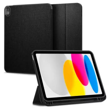 Spigen Urban Fit Funda para iPad 10,9 pulgadas 10.ª generación (2022) / iPad 11 pulgadas (2025) - Negra