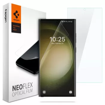 Spigen Neo Flex protector de pantalla para Samsung Galaxy S23 Ultra (transparente) - pack de 2