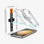 Spigen Glas.tR EZ Fit protector de pantalla de cristal templado para Samsung Galaxy S23 (pack de 2) transparente