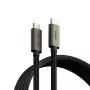 RINGKE cable USB 3.2 Gen 2x2 Type-C PD 240W 100cm negro