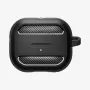 Spigen Funda Rugged Armor para Samsung Galaxy Buds 3 / Buds 3 Pro - Negro Mate