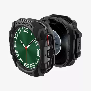 Spigen Rugged Armor Samsung Galaxy Watch Ultra (47mm) Negro Mate