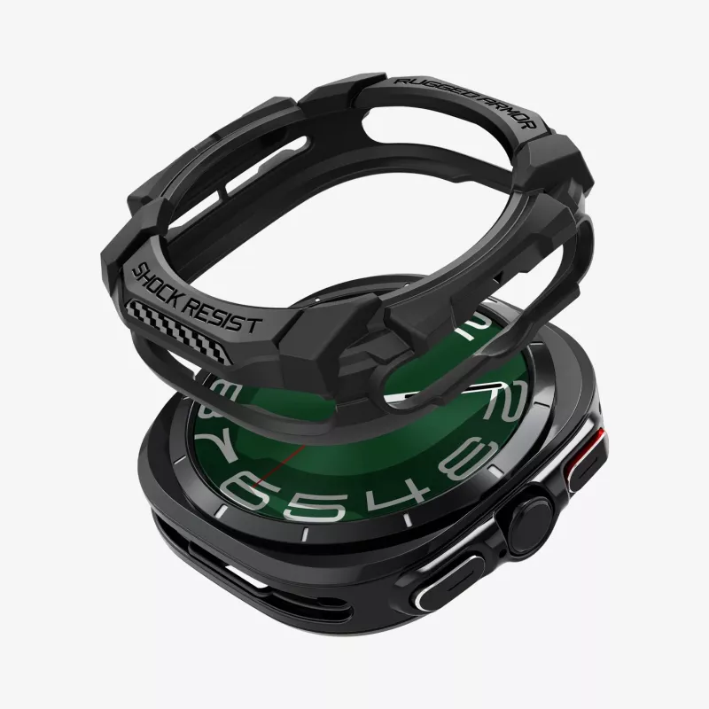 Spigen Rugged Armor Samsung Galaxy Watch Ultra (47mm) Negro Mate