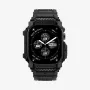 SPIGEN Rugged Armor Pro Apple Watch 10/11 (42 mm) Funda Negro Mate con Correa Integrada