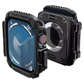 SPIGEN Rugged Armor Apple Watch 10 / 11 (46 mm) Negro Mate