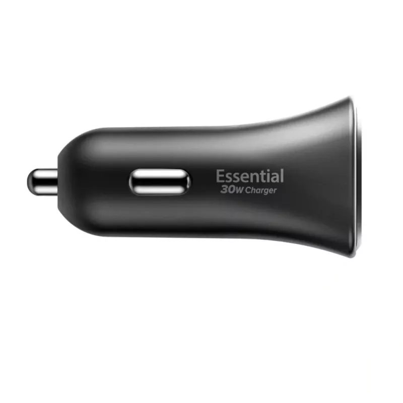 SPIGEN ESSENTIAL EV301 Cargador de coche 1-PORT 30W negro