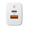 SPIGEN ESSENTIAL EE202EU Cargador de red 2-PORT 20W blanco