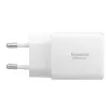 SPIGEN ESSENTIAL EE202EU Cargador de red 2-PORT 20W blanco