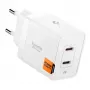 SPIGEN ESSENTIAL EE472EU Cargador de Red 2 Puertos 47W Blanco