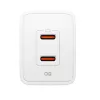 SPIGEN ESSENTIAL EE472EU Cargador de Red 2 Puertos 47W Blanco