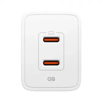 SPIGEN ESSENTIAL EE472EU Cargador de Red 2 Puertos 47W Blanco