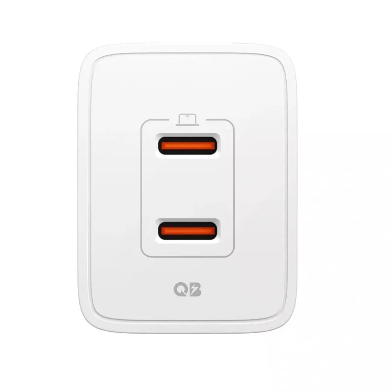 SPIGEN ESSENTIAL EE472EU Cargador de Red 2 Puertos 47W Blanco
