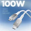 Spigen Essential Cable USB-C a USB-C 100W 1m Blanco