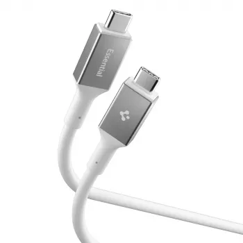 SPIGEN EB10020CC Essential Cable USB-C a USB-C 100W 2m Blanco
