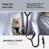 SPIGEN PS100 Soporte Universal para Cinturón de Seguridad del Coche para Mascotas Negro