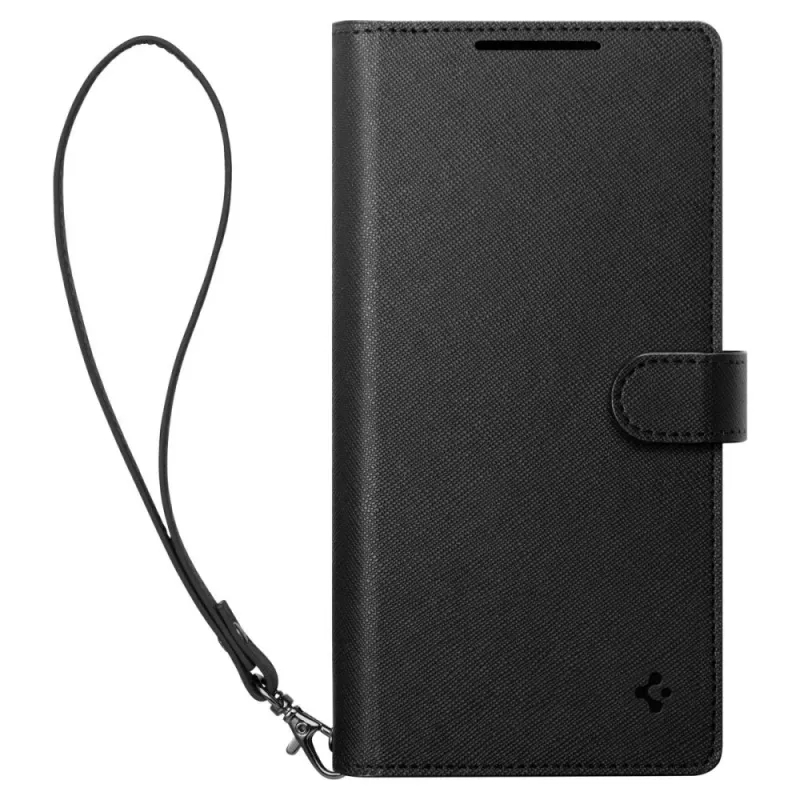 SPIGEN Wallet S Funda para Samsung Galaxy S25+ Plus Negro