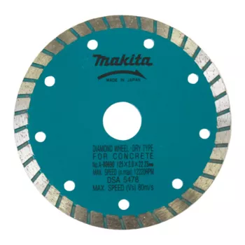 Makita disco de corte diamantado para hormigón 125 mm