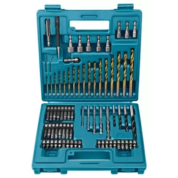 Makita B-49373 set de 75 brocas y puntas de destornillador con maletín de plástico
