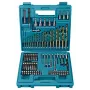 Makita B-49373 set de 75 brocas y puntas de destornillador con maletín de plástico