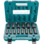 Makita B-52308 set de vasos de impacto 14 piezas encaje 1/2