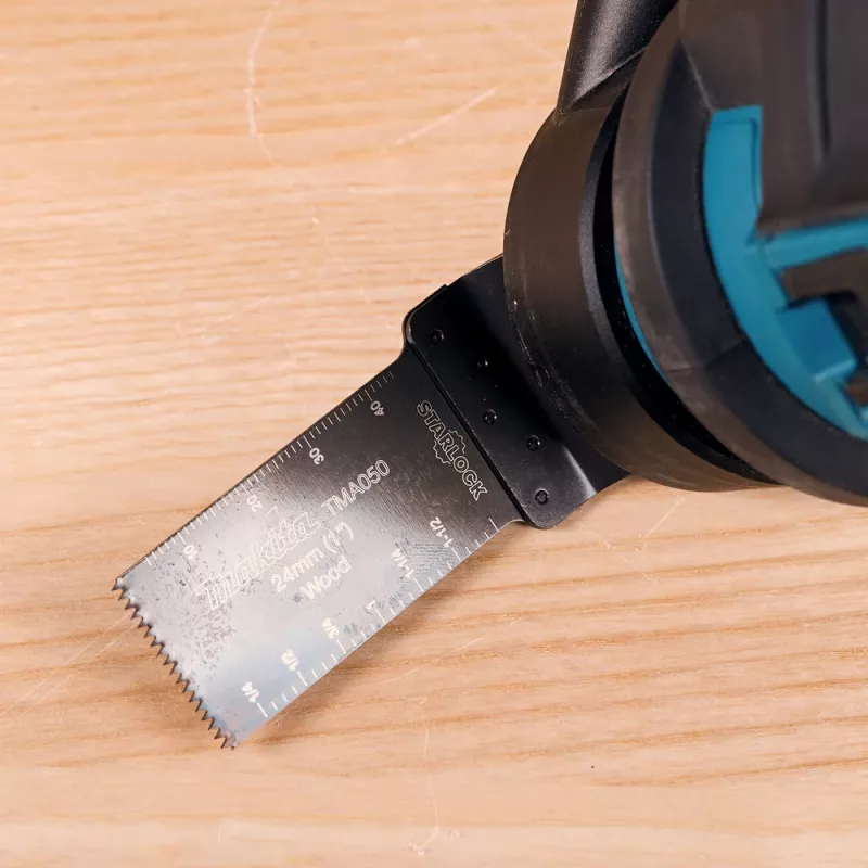 Makita TMA050 hoja de corte por inmersión bimetal 32 mm de ancho de corte 40 mm de profundidad de corte OIS