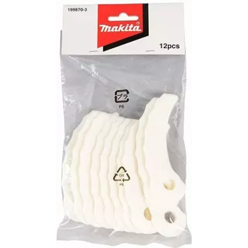 Makita 199870-3 cuchillas de desbrozadora, 12 piezas, 305 mm, para XGT UR012GZ