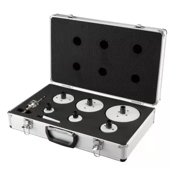 Makita EZYCHANGE Juego de sierras de corona - 8 piezas
