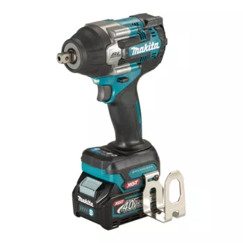 Makita TW008GM201 Llave de impacto a batería 1/2 pulgadas accionamiento cuadrado 1100 Nm 170 mm 2 baterías, cargador incluido