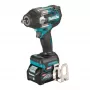 Makita TW008GM201 Llave de impacto a batería 1/2 pulgadas accionamiento cuadrado 1100 Nm 170 mm 2 baterías, cargador incluido