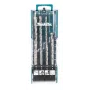 Makita E-15861 Set de brocas martillo SDS-Plus 8 piezas, con punta de carburo